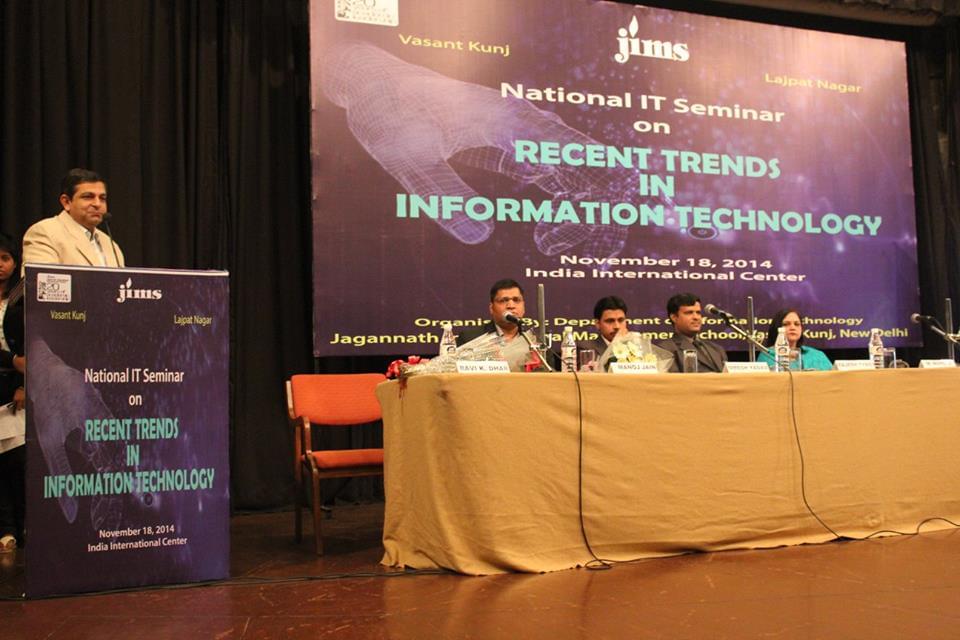 JIMS Vasant Kunj II IT Seminar photo 1